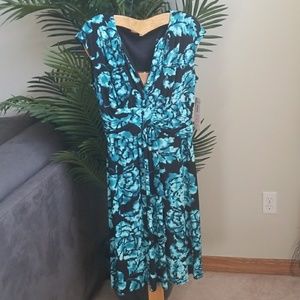 Evan-Picone Floral Dress NWT